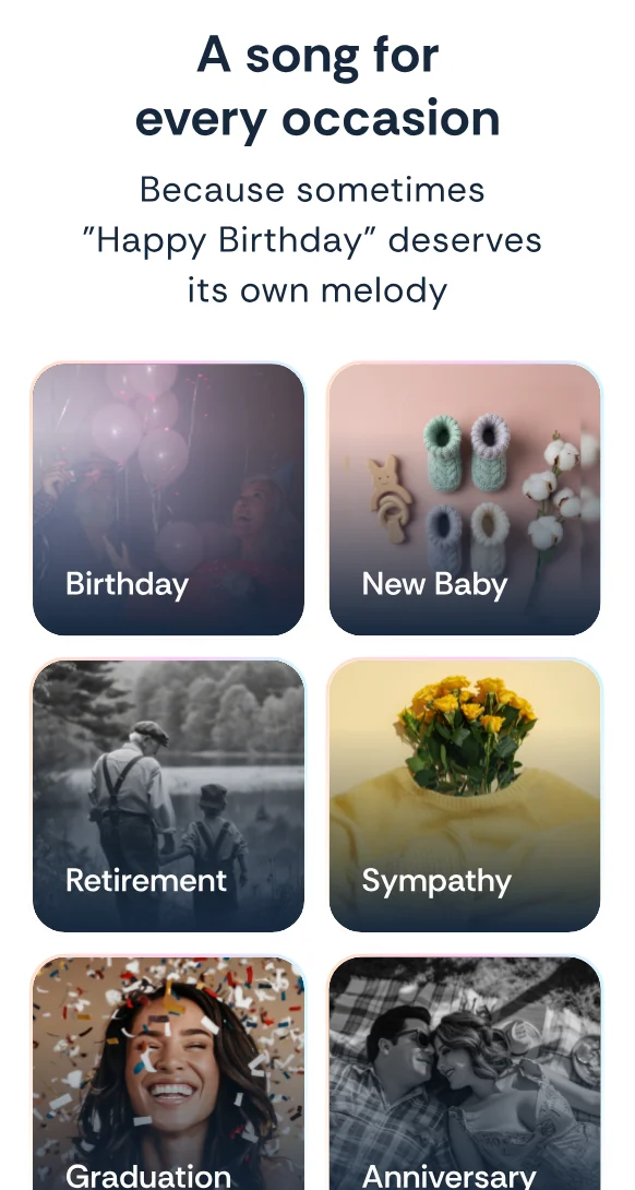 The MusicSimpli app showing a track split into vocal and instrument stems